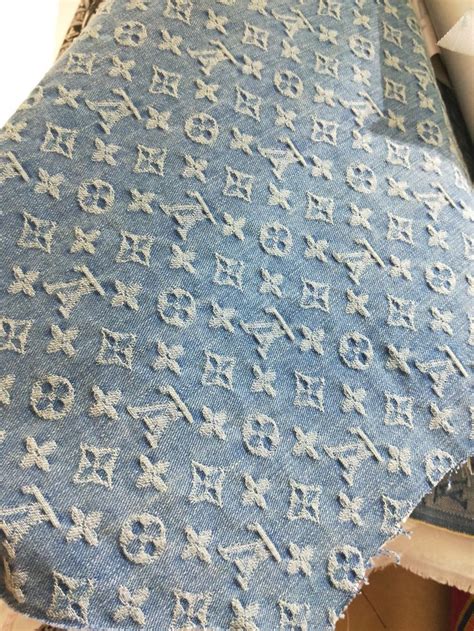 louis vuitton jean fabric|Louis Vuitton fabric for sewing.